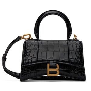 Balenciaga Black XS Hourglass Bag - LIKE NEW